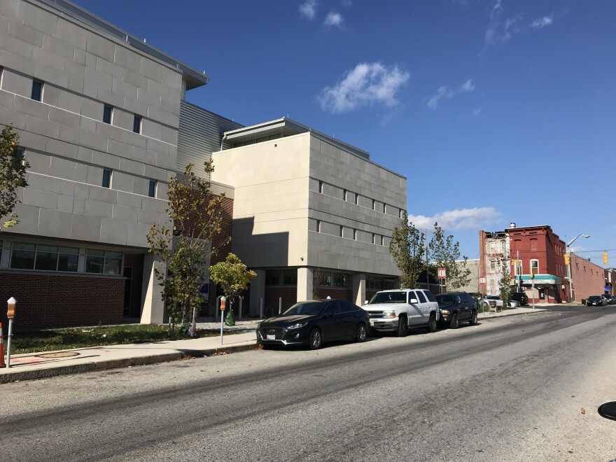 Baltimore City Youth Detention Center. Photograph by Eli Pousson, 2018 November 10.