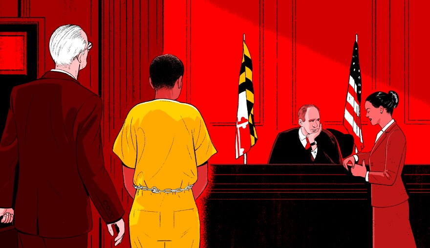 Judges use ‘arbitrary,’ ‘horrendous’ reasons to keep teens in adult court. Illustration by Alex Fine for APM Reports. 