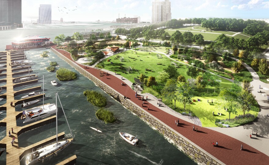 Rash Field Park Phase II Renderings Courtesy of Mahan Rykiel Associates