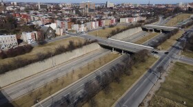 A portion of Baltimore's so-called "Highway to Nowhere" was designed to connect the downtown business district to interstates surrounding the city.