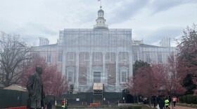 The Maryland State House pictured in 2024. Photo by Matt Bush/WYPR.