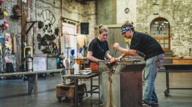 More than 40 sites are open to visitors for Doors Open Baltimore. Photo: Corradetti glass blowing studio by Mollye Miller