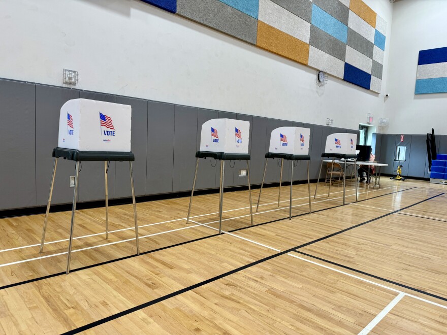 Voting hit a snag Tuesday morning at several polling sites in Baltimore City when the polls didn’t open at 7 a.m. as scheduled. Photo by Rachel Baye/WYPR.