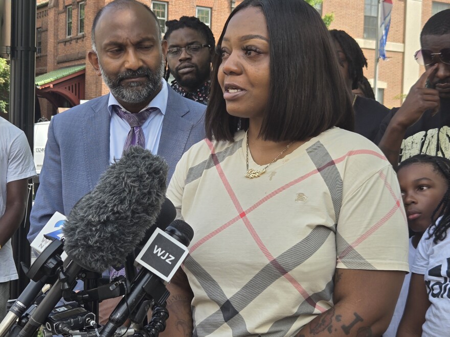 Renee Garrison remembers her late fiance, Ronald "Ronnie" Silver II, who died August 2nd of hyperthermia. Silver was a sanitation worker for Baltimore City when he became sick from heat sickness on the job.