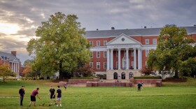 McKelding Library on the McKeldin Mall at the University Maryland College Park in 2019. Photo by Blacktupelo, CC BY-SA 4.0 <https://creativecommons.org/licenses/by-sa/4.0>, via Wikimedia Commons