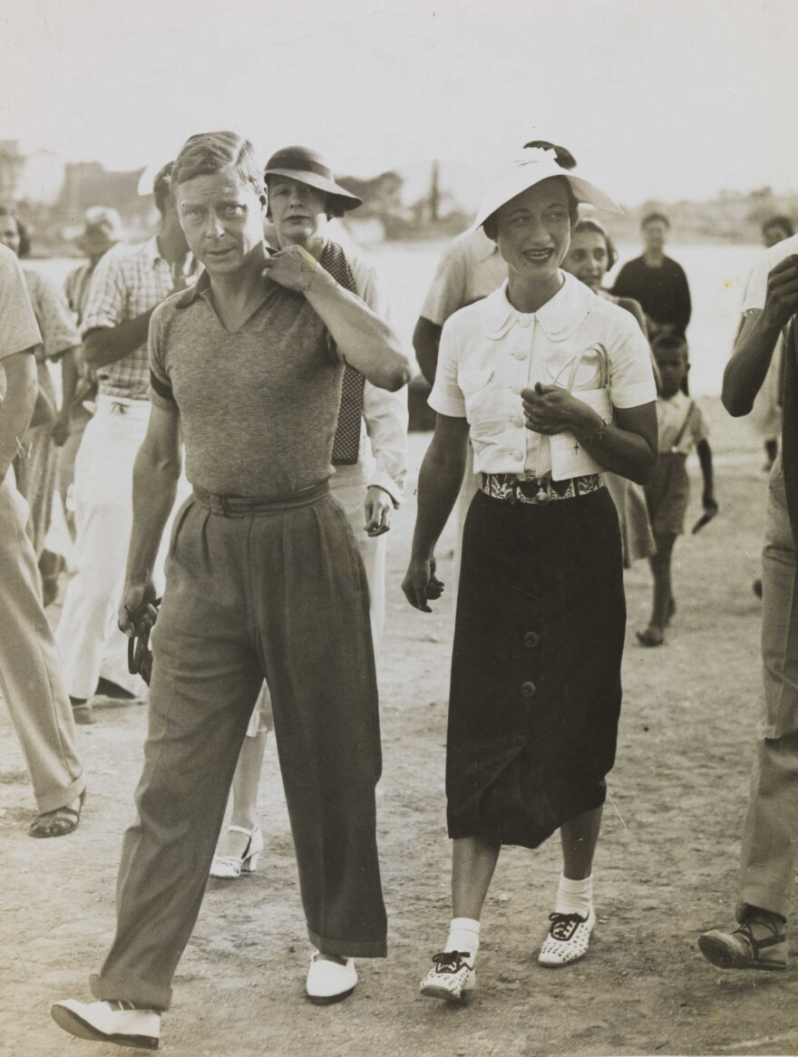 King Edward VIII and Mrs. Simpson on holiday in Yugoslavia, 1936. image credit: Daily Herald Archive/Flickr/Creative Commons