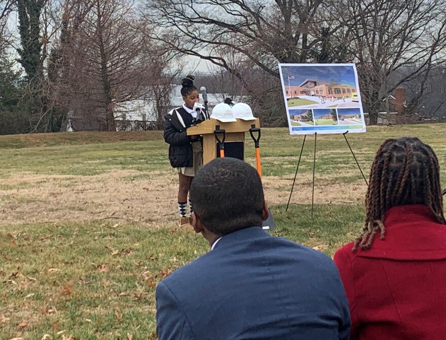 Tayla McCray, a fifth-grade student who attends Furley Elementary School in Baltimore City.