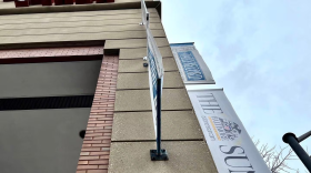 The current newsroom of The Baltimore Sun is located in St. Paul Plaza. (Dylan Segelbaum/The Baltimore Banner)