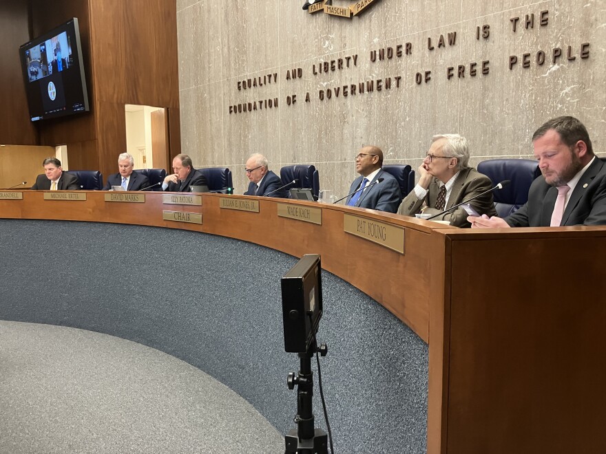 The Baltimore County Council. Photo by John Lee/WYPR.