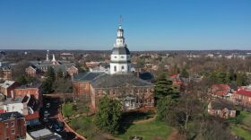 The Maryland State House in Annapolis. The iconic eighteenth-century building houses the offices of the Governor and Lt. Governor, and the chambers of the General Assembly, including the Maryland Senate and the House of Delegates. (photo credit: Offfice of the Senate President)