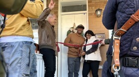 Gabriel Cannon has an interest-free mortgage which he earned after participating in Habitat for Humanity’s homeownership program. Photo by Wambui Kamau/WYPR.