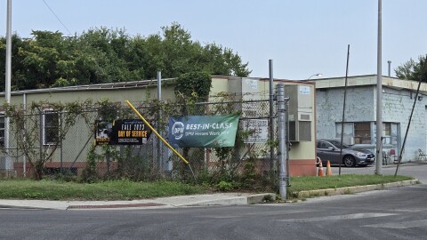 The sanitation yard on Reedbird Avenue in Cherry Hill is slated to receive millions of dollars from the City of Baltimore.