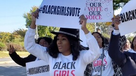 Nykidra “Nyki” Robinson (Center) launched Black Girls Vote in 2015. BGV is a national, nonpartisan, nonprofit organization committed to uplifting the Black community through education and inspiring Black women to understand the public policy decisions affecting their families and communities. Photo: Natasha Murphy