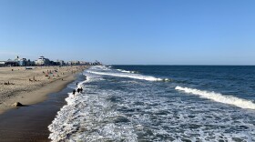 The beach in Ocean City, Maryland in 2020. Photo by APK, CC BY-SA 4.0 <https://creativecommons.org/licenses/by-sa/4.0>, via Wikimedia Commons