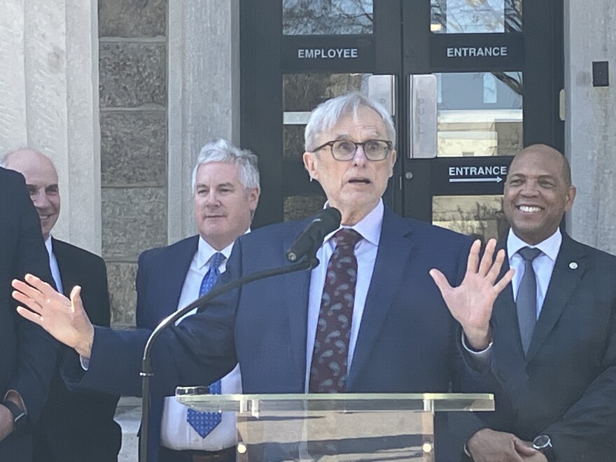 Baltimore County Councilman Wade Kach. Photo by John Lee/WYPR.