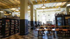 The Enoch Pratt Free Library. (Kaitlin Newman/The Baltimore Banner)