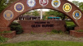 Welcome to Glen Burnie, Maryland, with plaques for local civic organizations. Djembayz, CC BY-SA 3.0 <https://creativecommons.org/licenses/by-sa/3.0>, via Wikimedia Commons