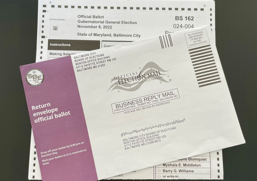 There were more than 500,000 mail-in ballots requested by voters across Maryland for the general election this year.