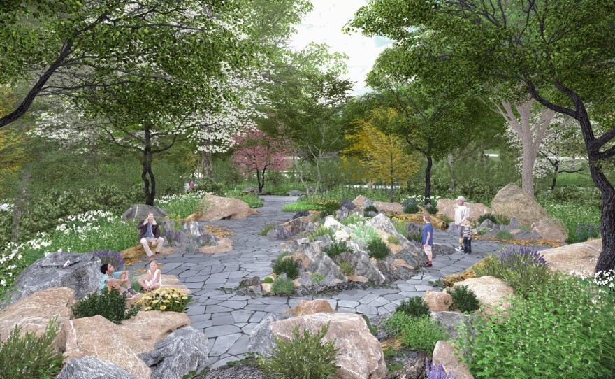 Rash Field Park Phase II Renderings Courtesy of Mahan Rykiel Associates