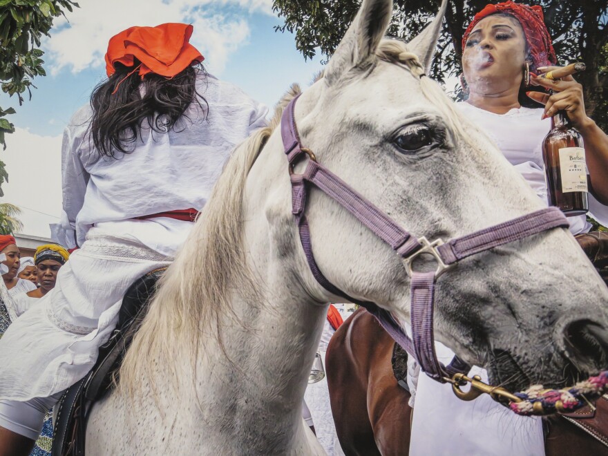 Photographer Woosler Delisfort documents ceremonies from vodou, ifa and santeria traditions actively practiced today