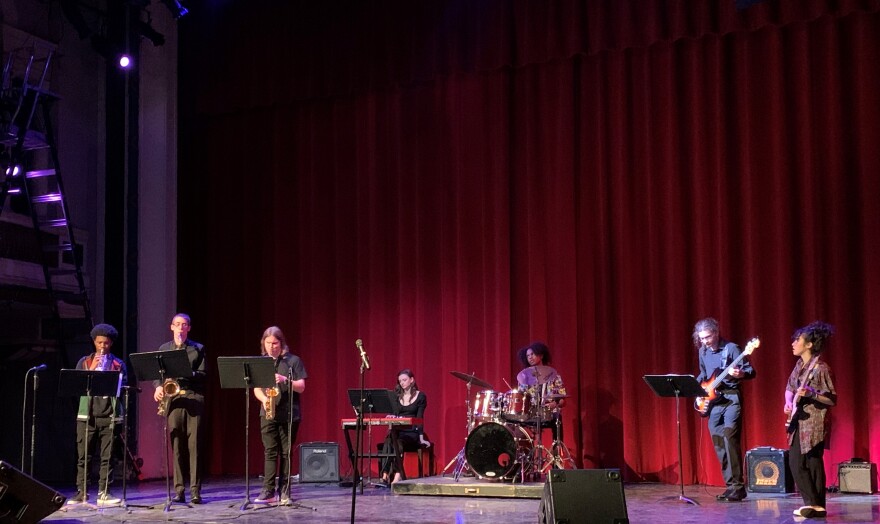 The Baltimore School for the Arts jazz band.