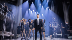 Steven Pasquale and company in Nine, at The Kennedy Center.