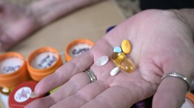 Retiree Donna Weiner shows some of the daily prescription medications that she needs and pays over $6,000 a year through a Medicare prescription drug plan at her home, Tuesday, Oct. 5, 2021, in Longwood, Fla. Weiner supports giving Medicare authority to negotiate drug prices. Negotiating Medicare drug prices is the linchpin of President Joe Biden's ambitious health care agenda. Not only would consumers see lower costs, but savings would be plowed into other priorities such as dental coverage for retirees and lower premiums for people with plans under the Obama-era health law. In Maryland, there's a new prescription drug affordability board to scrutinize hundreds of medications.